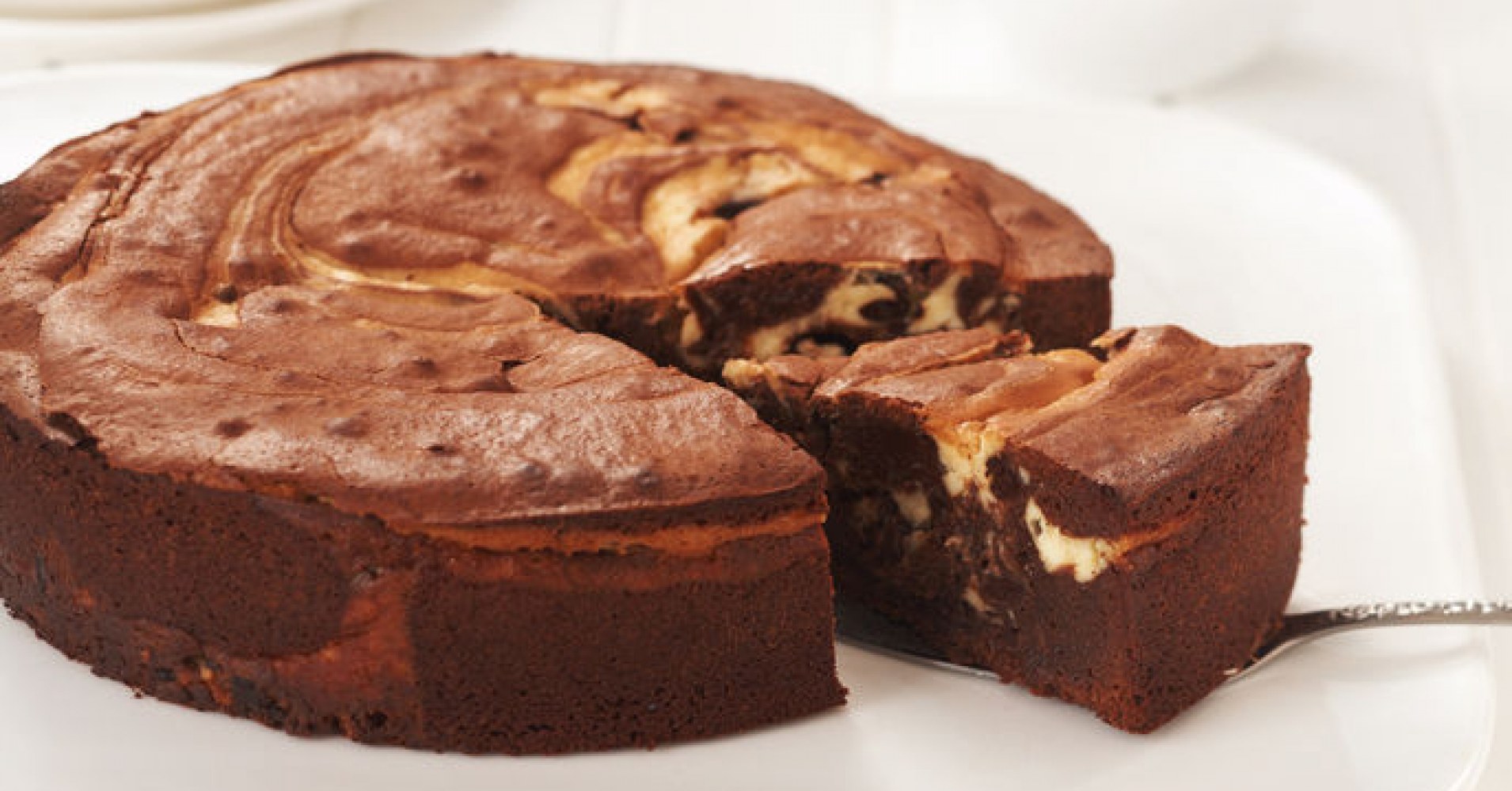Black and White Brownie Cake Recipe | myfoodbook